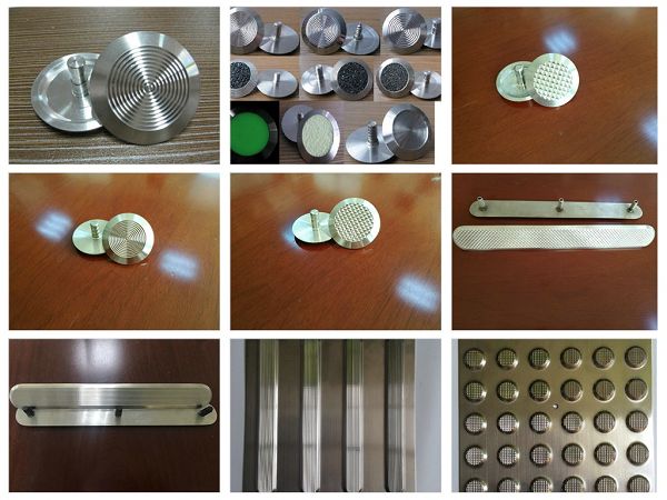 Stainless steel tactile indicator Stainless steel tactile indicator
