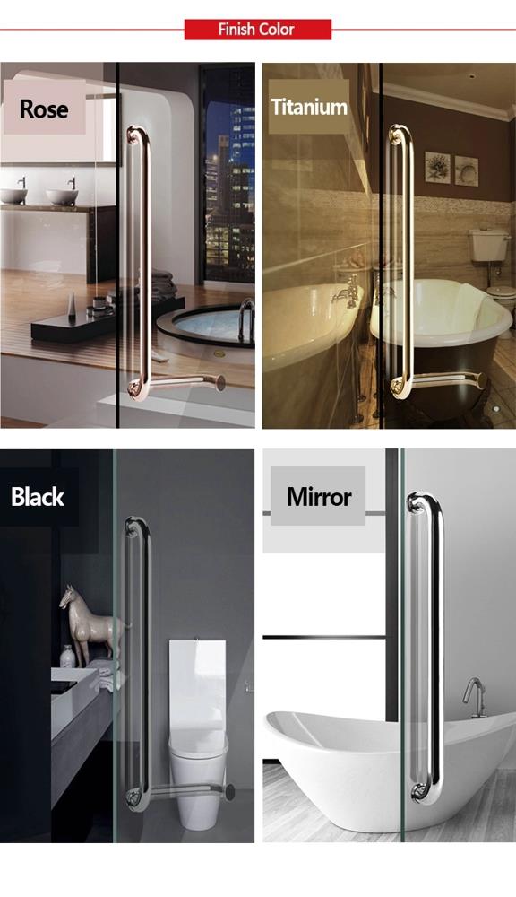 Shower pull handle Shower door glass handle