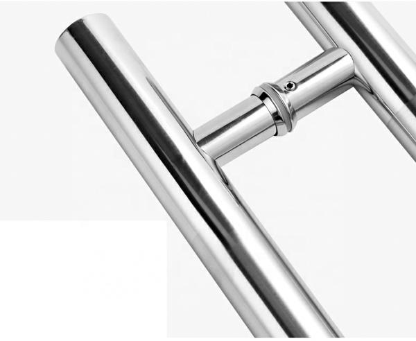 high quality glass door bathroom shower chrome brass handles
