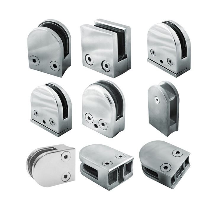 China 316 Stainless Steel Glass Clamps Suppliers, Manufacturers