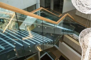 Staircase Handrails Steel With Glass