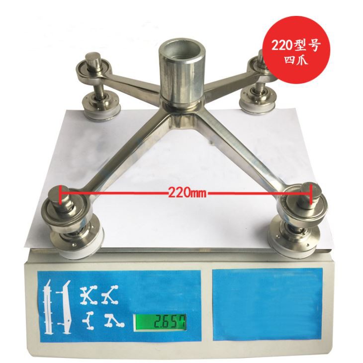 Spider Fittings for Glass Canopies