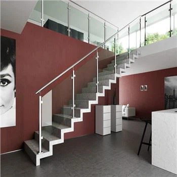 Staircase Railing With Glass